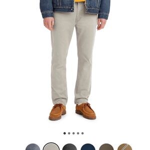 Levi's Khaki 514 Straight Fit Pants